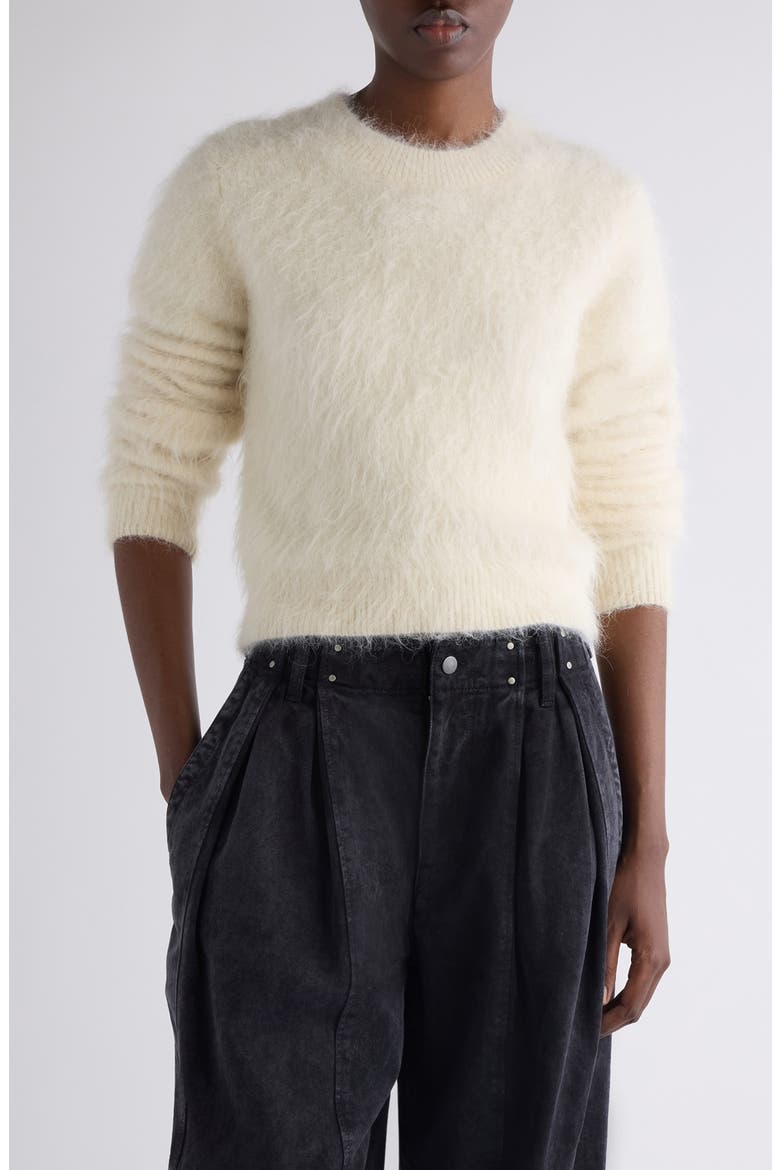 Hermine Alpaca Blend Sweater, Main, color, ECRU