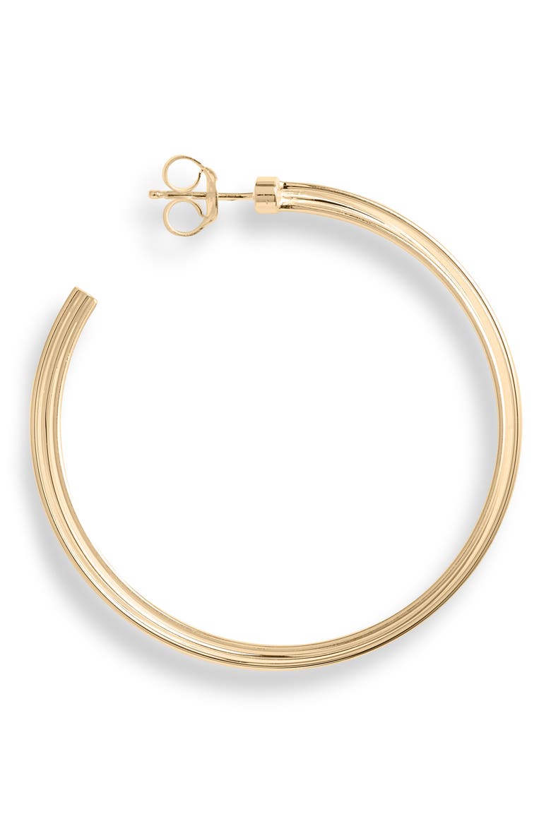 Raya 2 Triple Hoop Earrings, Alternate, color, YELLOW GOLD