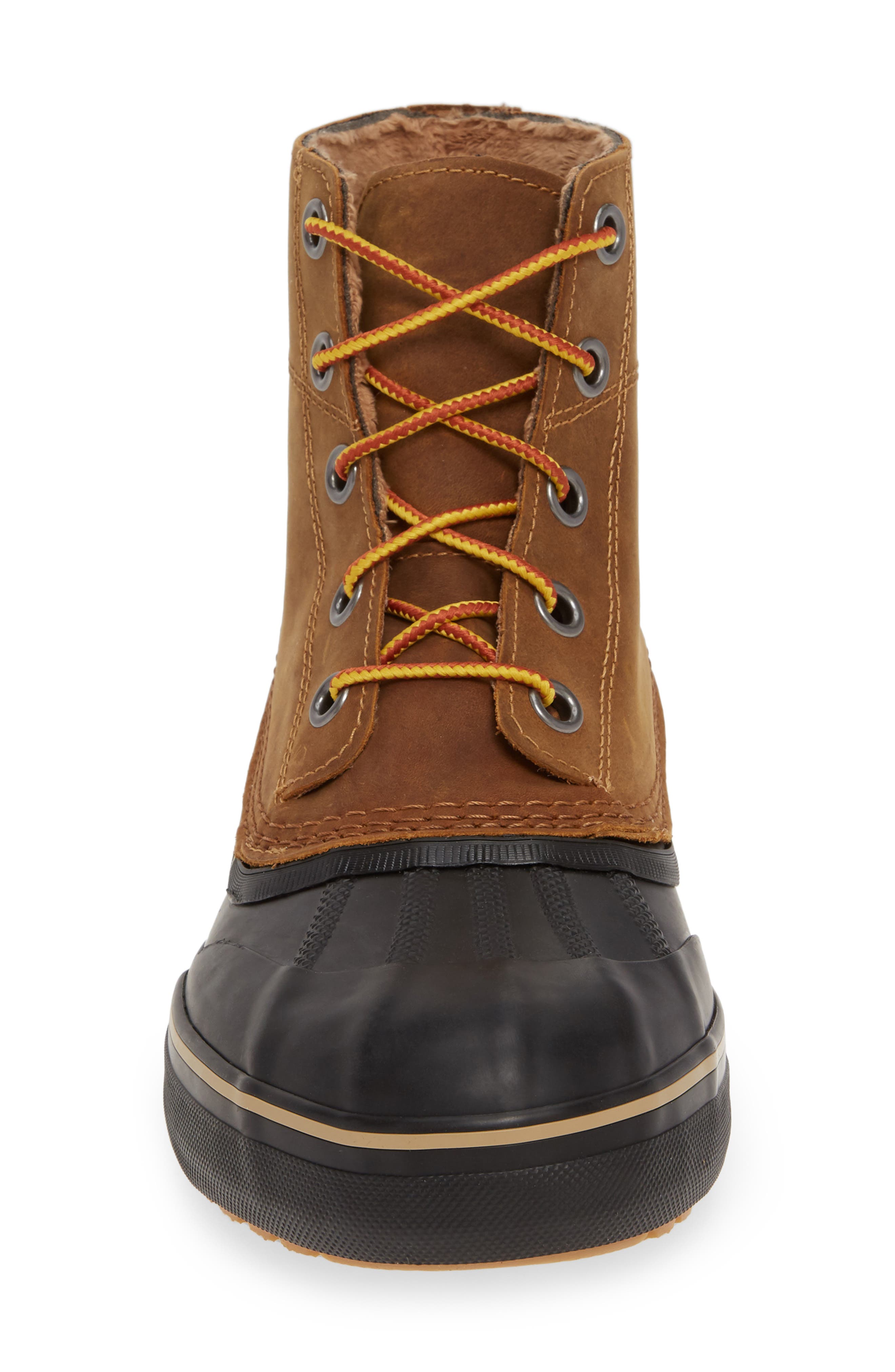 Cheyanne Metro Waterproof Duck Boot, Alternate, color, ELK BROWN LEATHER