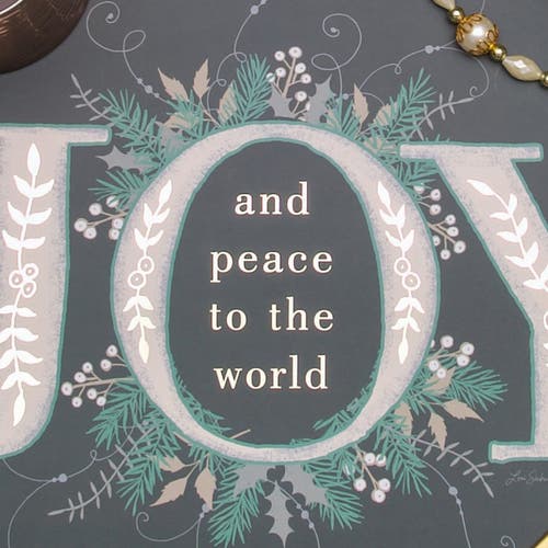 C & F Home C&f Home Joy Emerald Hardboard Placemats Set Of 6 In Green