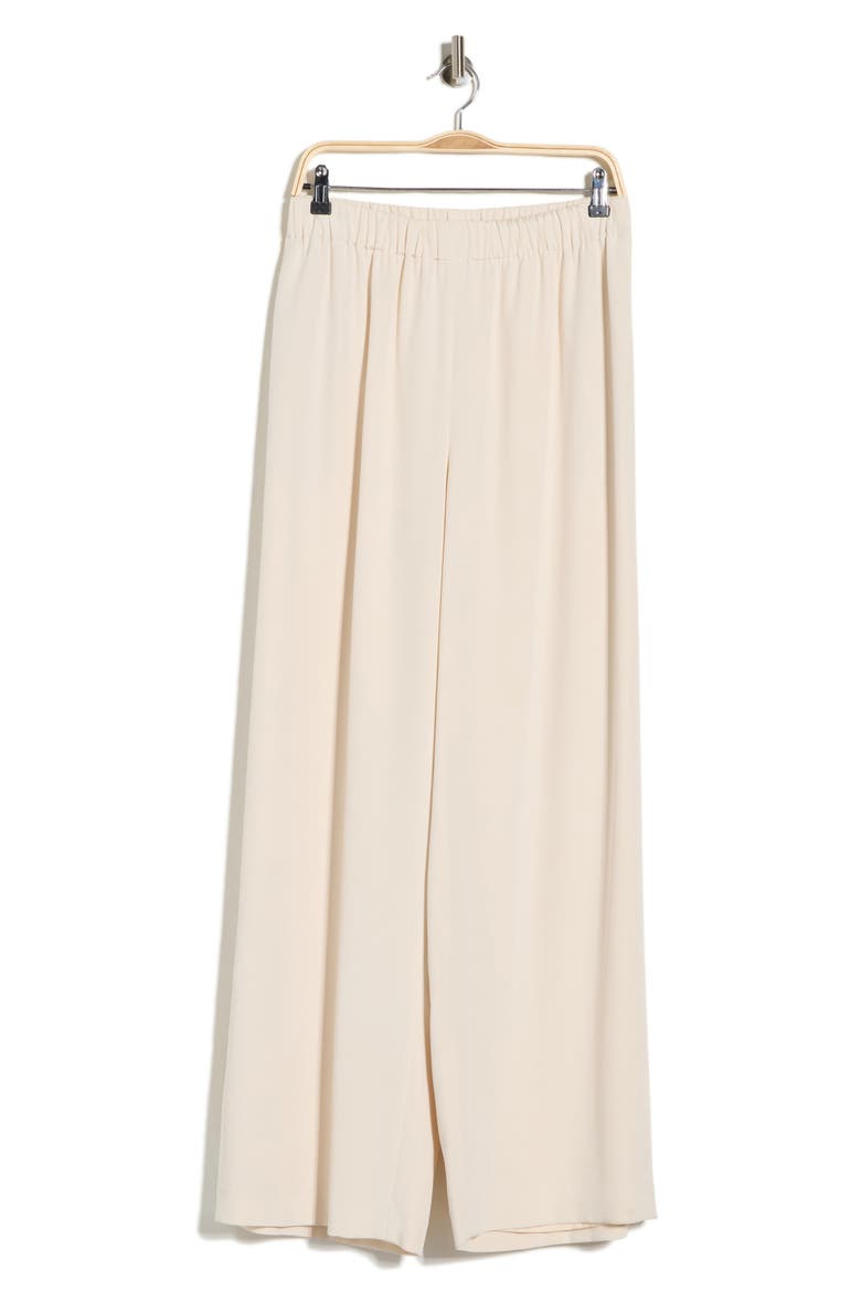 Perry Stretch Silk Pants, Alternate, color, RAFFIA
