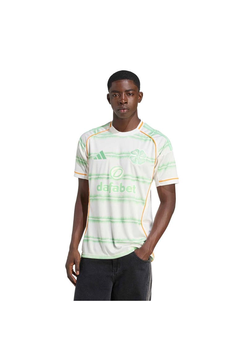 Men's adidas White Celtic 2025/26 Third Replica Jersey, Alternate, color, White