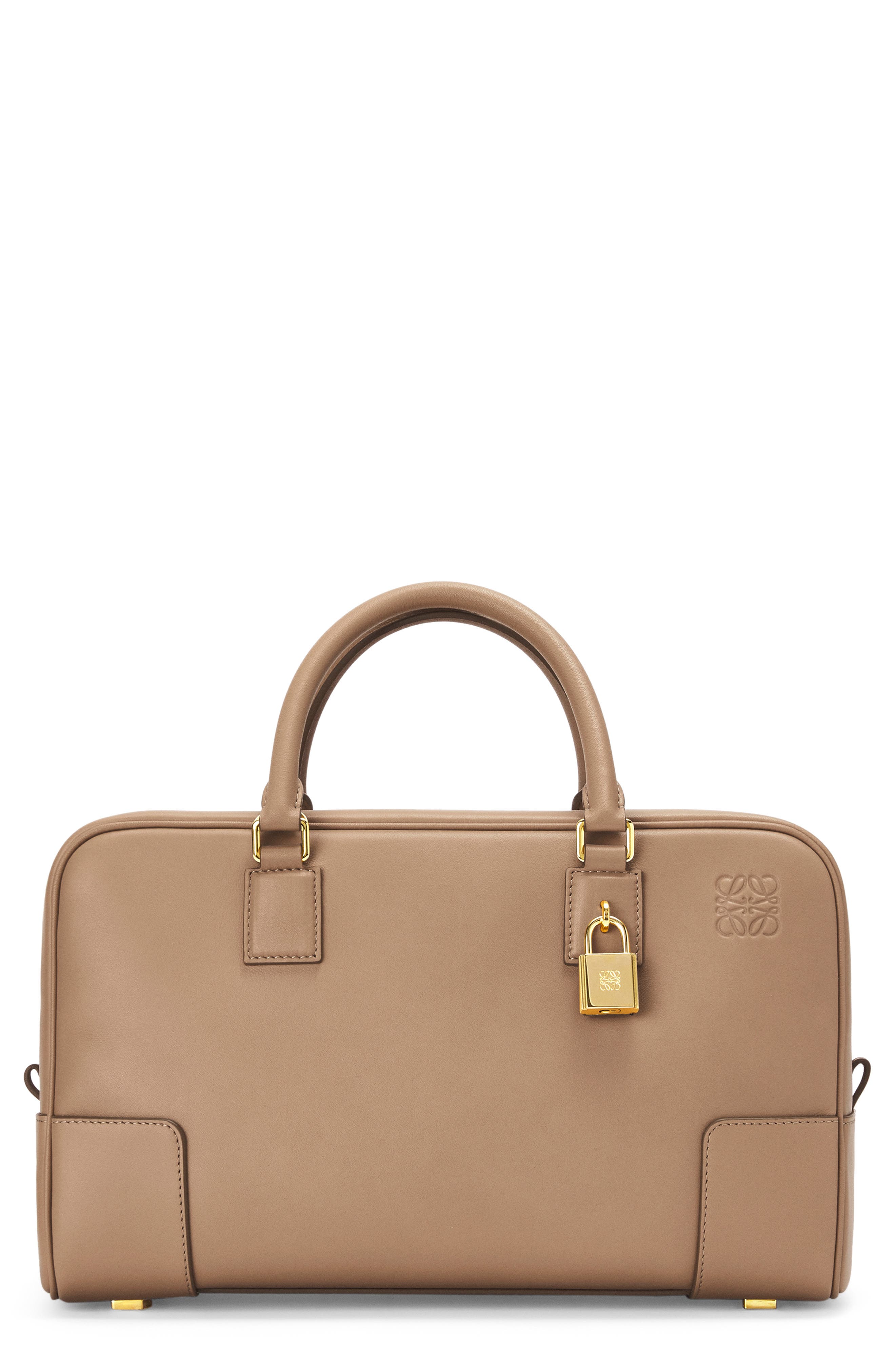 Loewe Amazona 28 Leather Satchel, Main, color, 