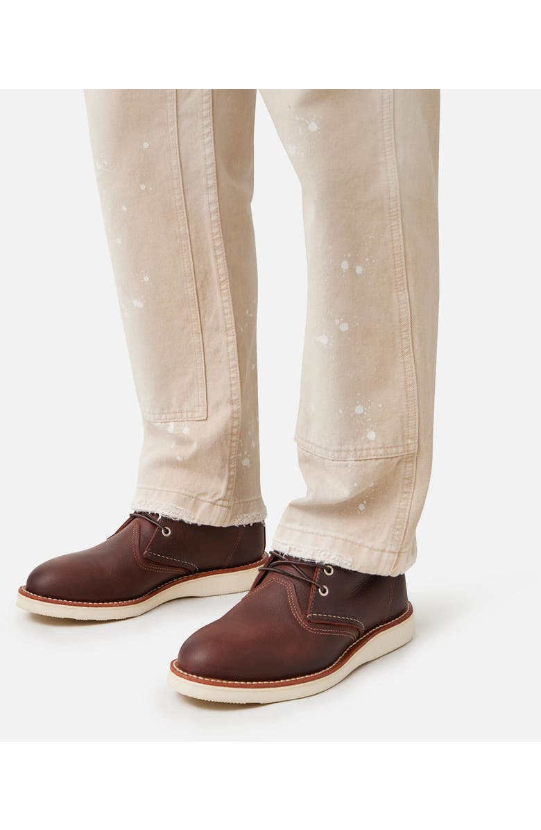 Red Wing Heritage Work Chukka Oil Slick Leather Boot, Alternate, color, Briar Oil Slick