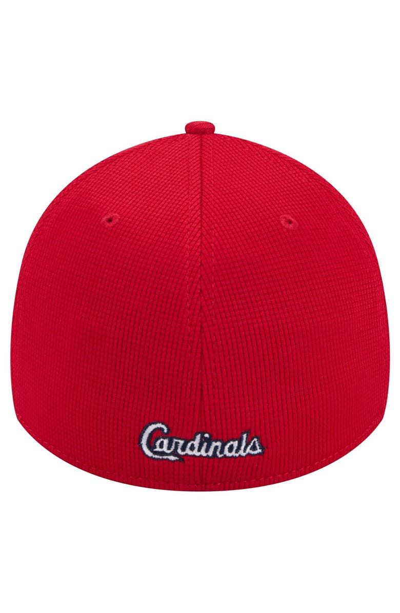 New Era Men's New Era Red St. Louis Cardinals Active Pivot 39THIRTY Flex Hat, Alternate, color, Red