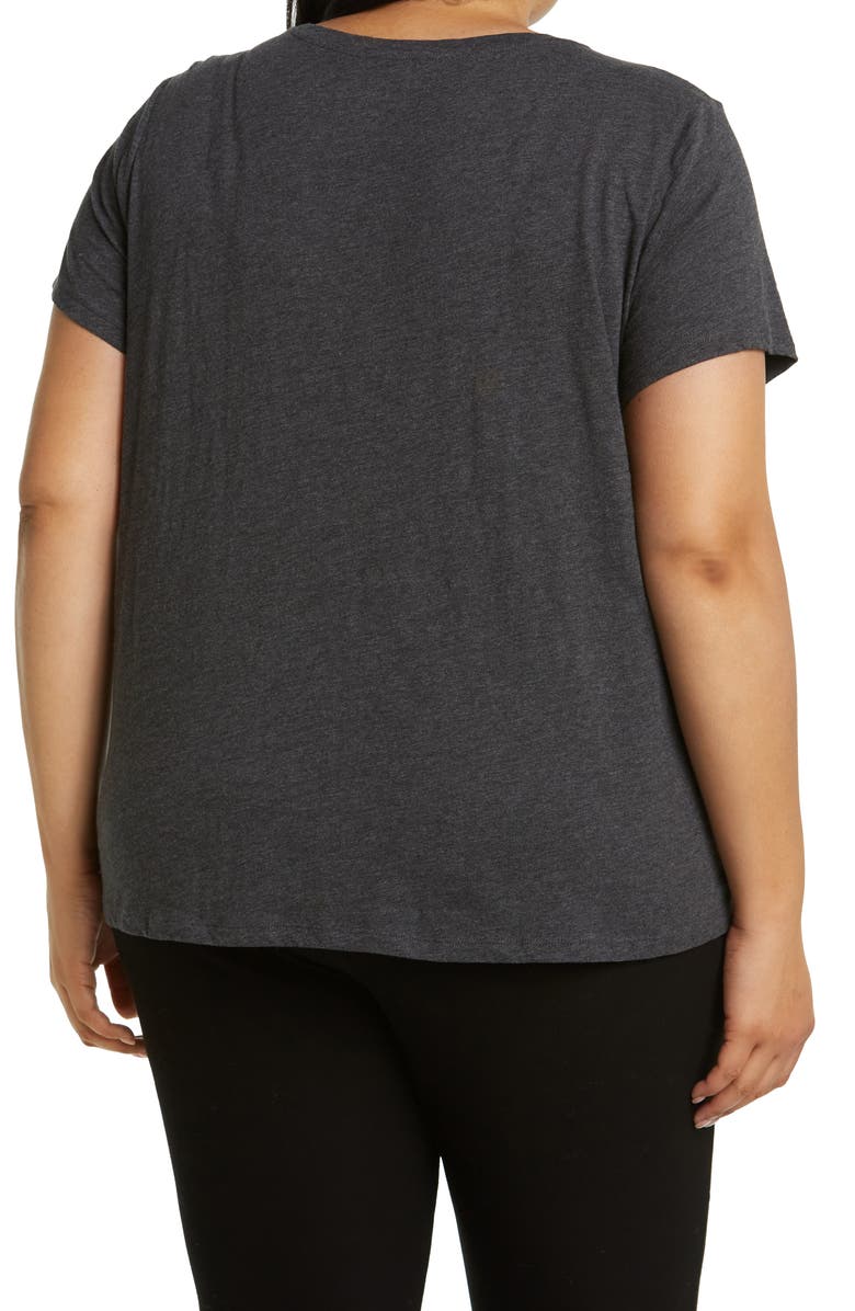 Eileen Fisher Boxy Organic Cotton T-Shirt, Alternate, color,