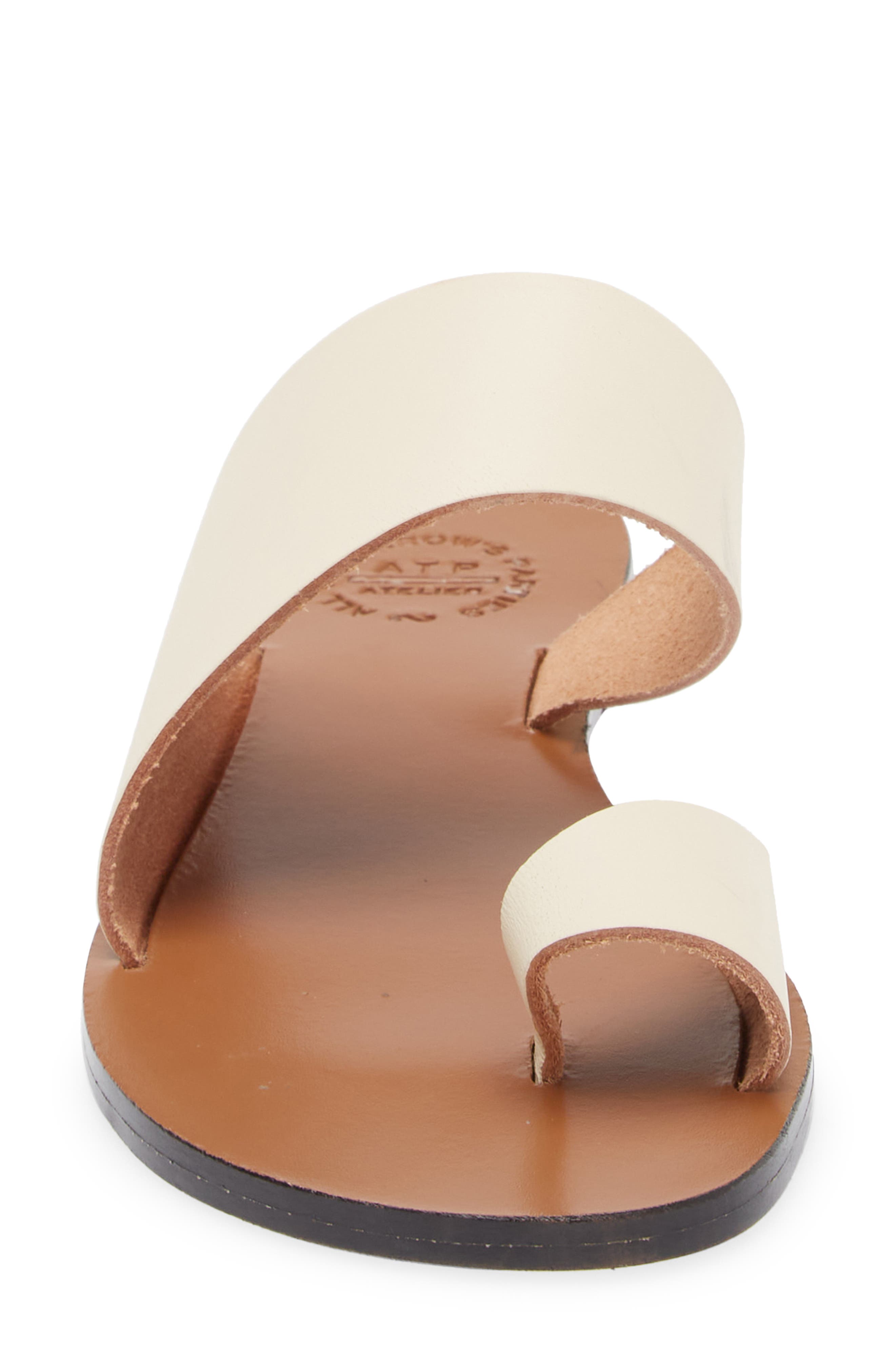 ATP ATELIER Centola Slide Sandal, Alternate, color, Linen