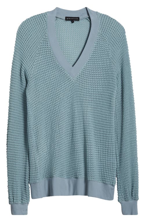 Gibsonlook Courtside Open Stitch Sweater