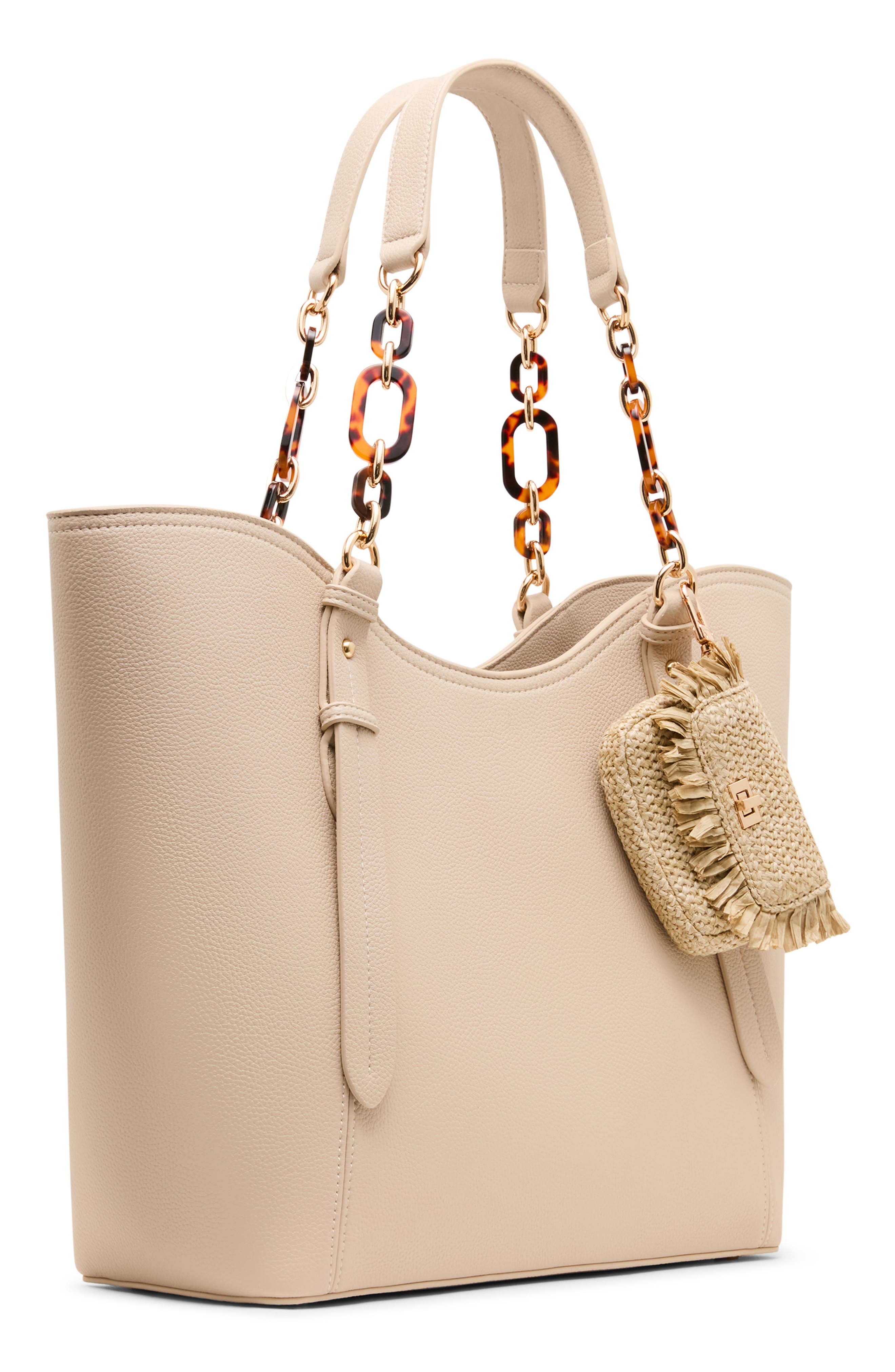 Medium Tote, Alternate, color, CLAY