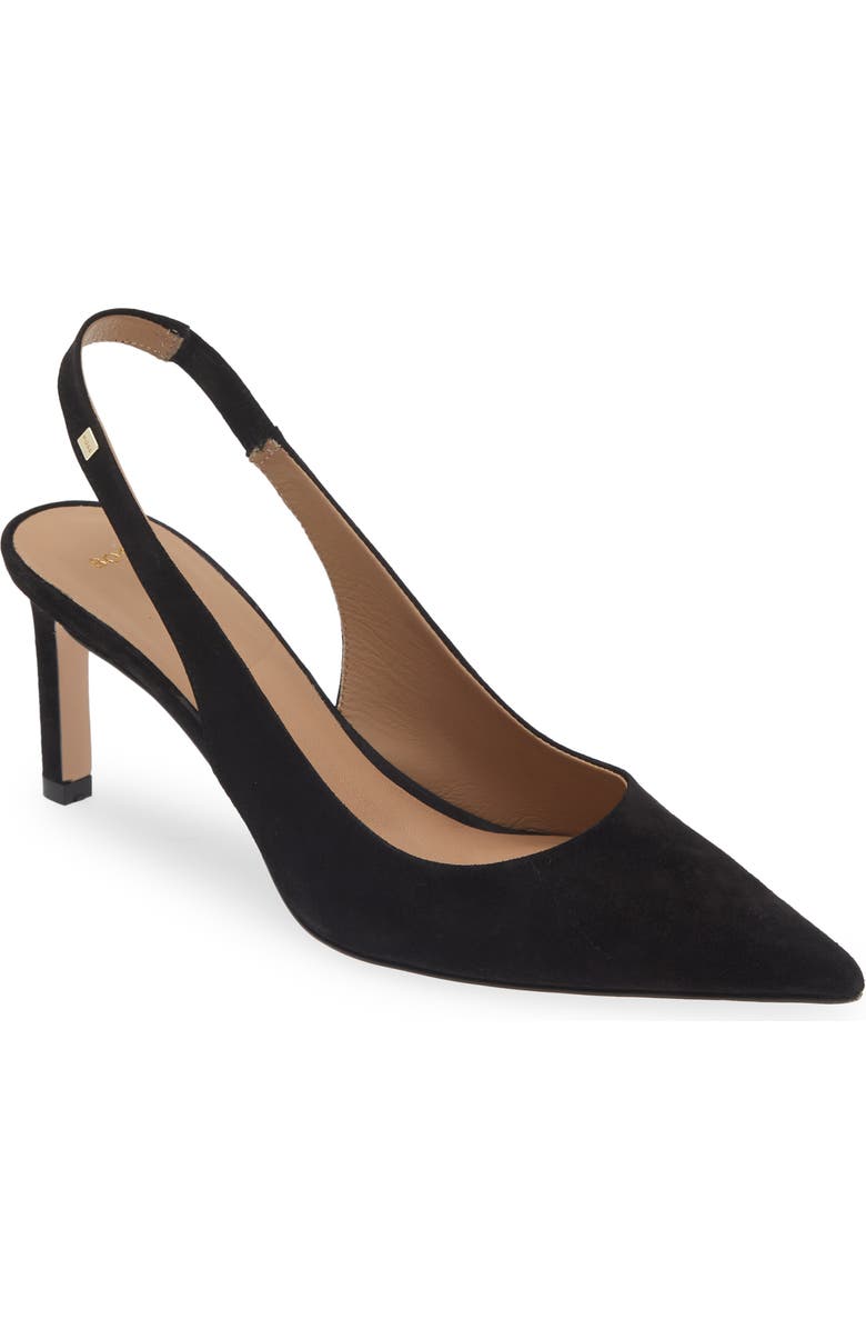 BOSS Janet Slingback Pointed Toe Pump, Main, color,