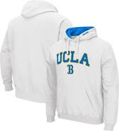 COLOSSEUM Men's Colosseum White UCLA Bruins Arch & Logo 3.0 Pullover Hoodie