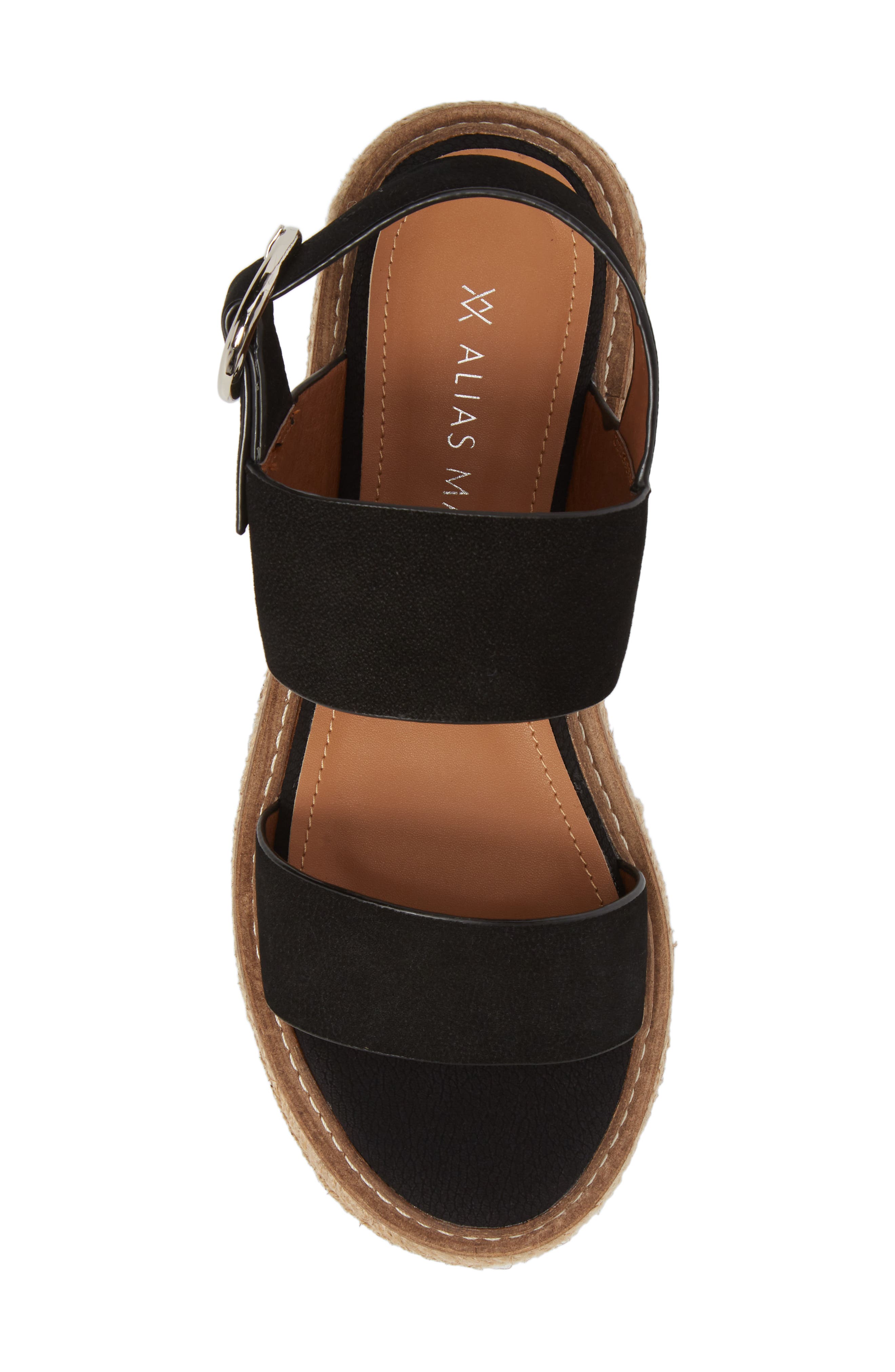 Alias Mae Niche Platform Sandal, Alternate, color, 