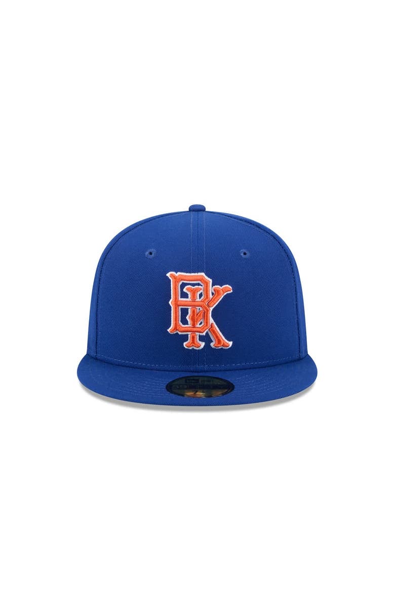 New Era Men's New Era Blue Brooklyn Cyclones Theme Nights 59FIFTY Fitted Hat, Alternate, color,