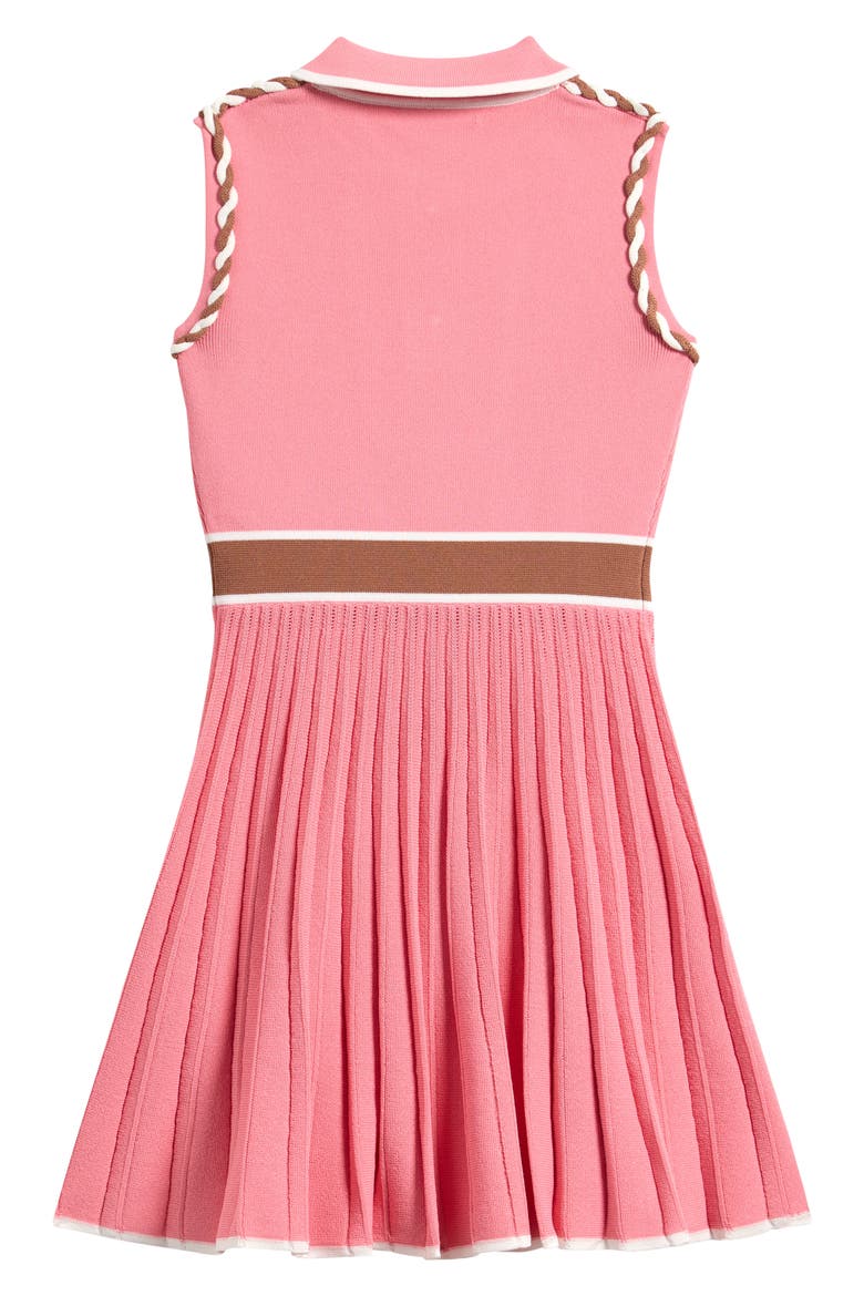 Kids' Niamh Sleeveless Sweater Dress, Alternate, color, CORAL