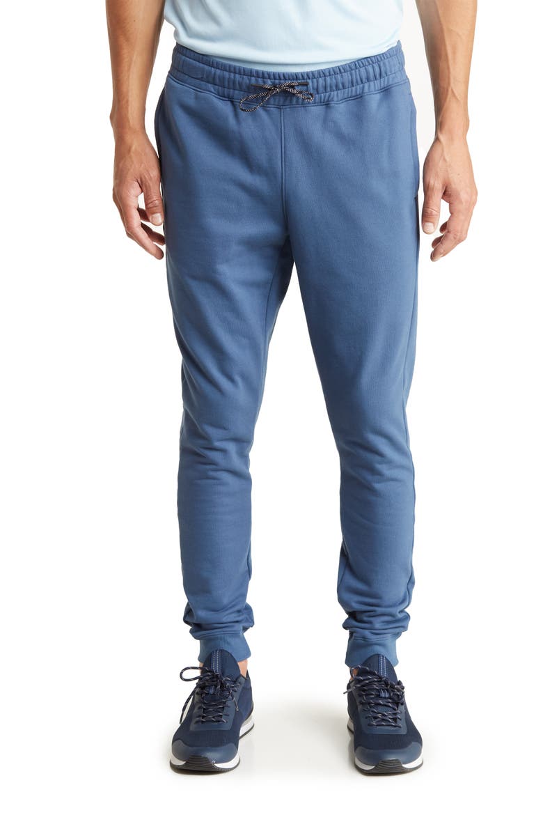 Freestyle Fleece Joggers, Main, color, NAVY DENIM