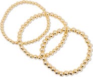 Brook and York Makenna Set of 3 Beaded Stretch Bracelets