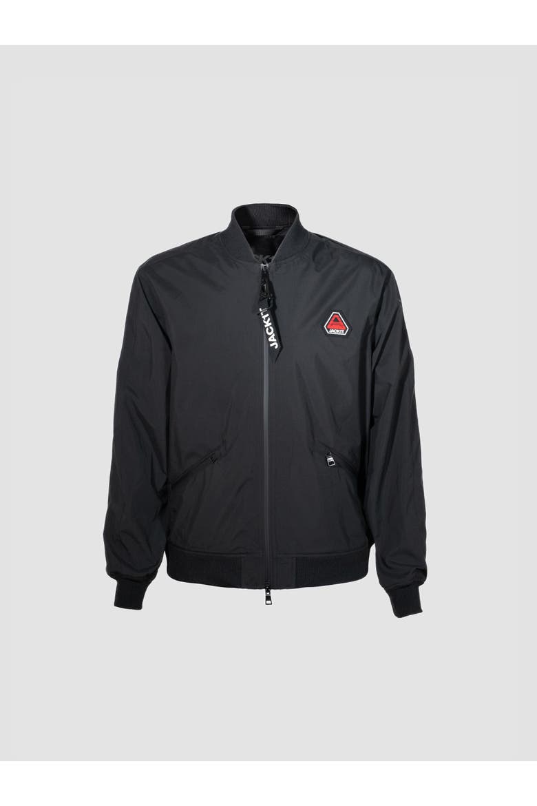 Oberon Tech Bomber Jacket, Alternate, color, Black