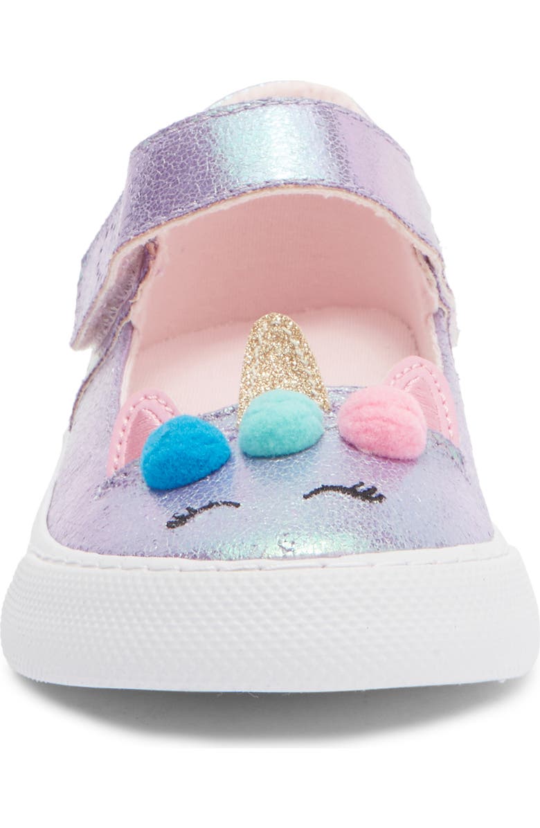 Harper Canyon Kids' Mystical Unicorn Mary Jane Flat, Alternate, color,