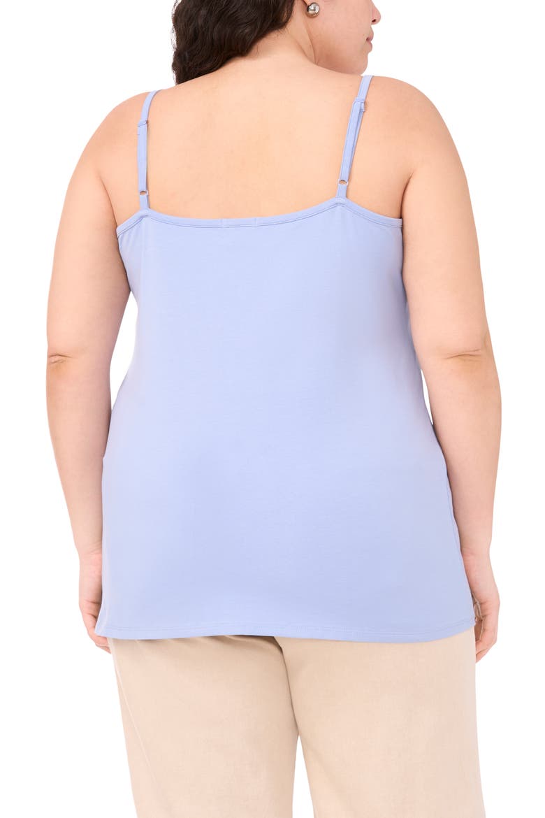 Absolute Stretch Cotton Camisole, Alternate, color, FOREVER BLUE