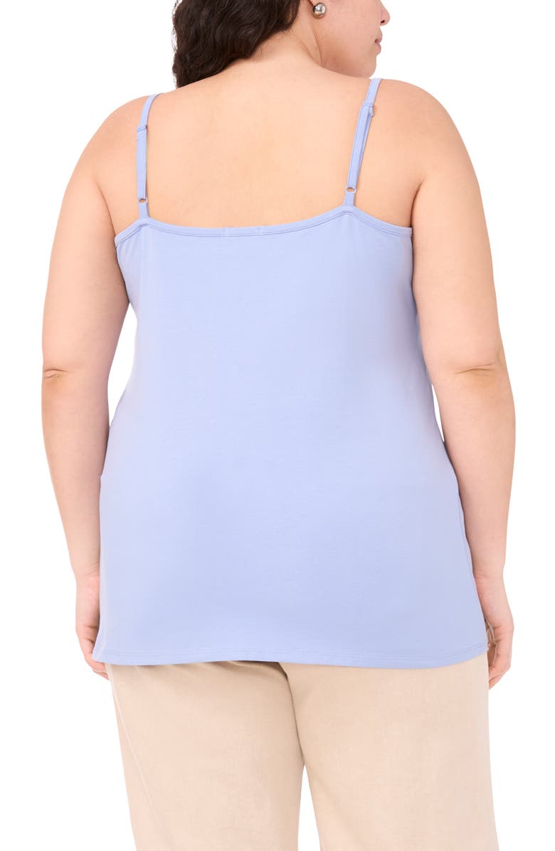 Halogen<sup>®</sup> Absolute Stretch Cotton Camisole, Alternate, color, Forever Blue