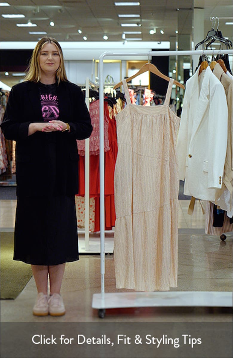 Sleeveless Tiered Maxi Dress, sales video thumbnail