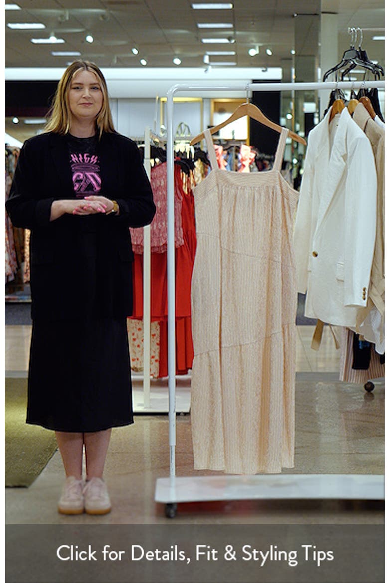 Sleeveless Tiered Maxi Dress video