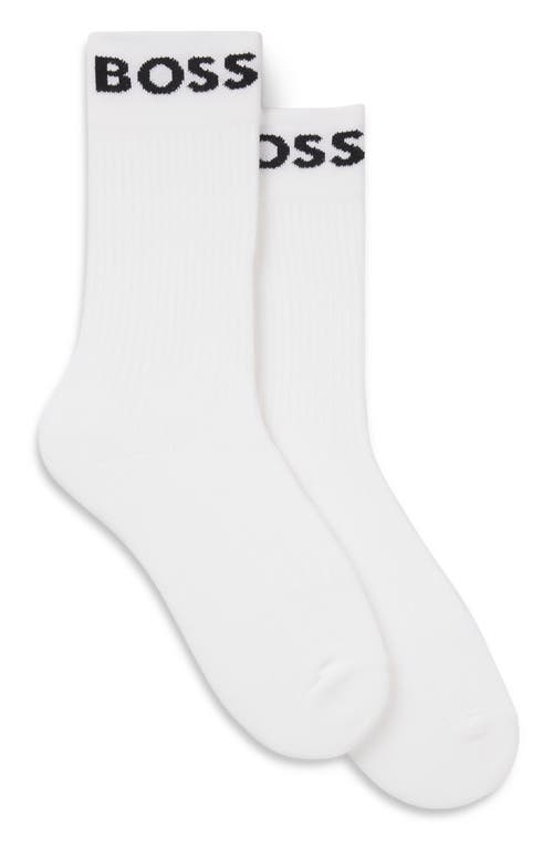 BOSS 2-Pack Sport Crew Socks in White  product
