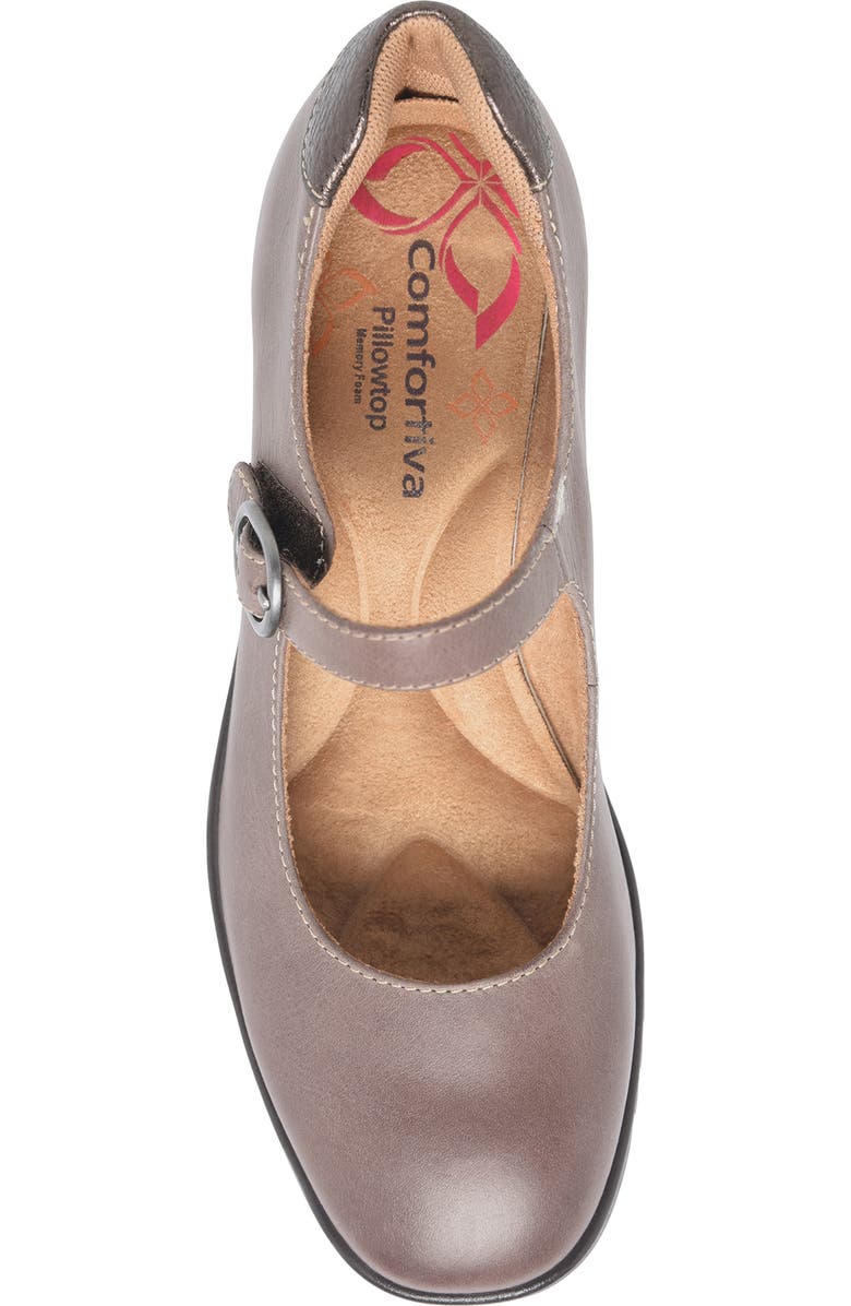 Comfortiva Debbie Mary Jane Wedge, Alternate, color, Dusty Brown