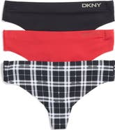 DKNY 3-Pack Assorted Thongs