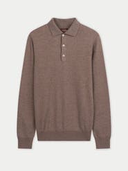 Gobi Cashmere Timeless Cashmere Polo Sweater
