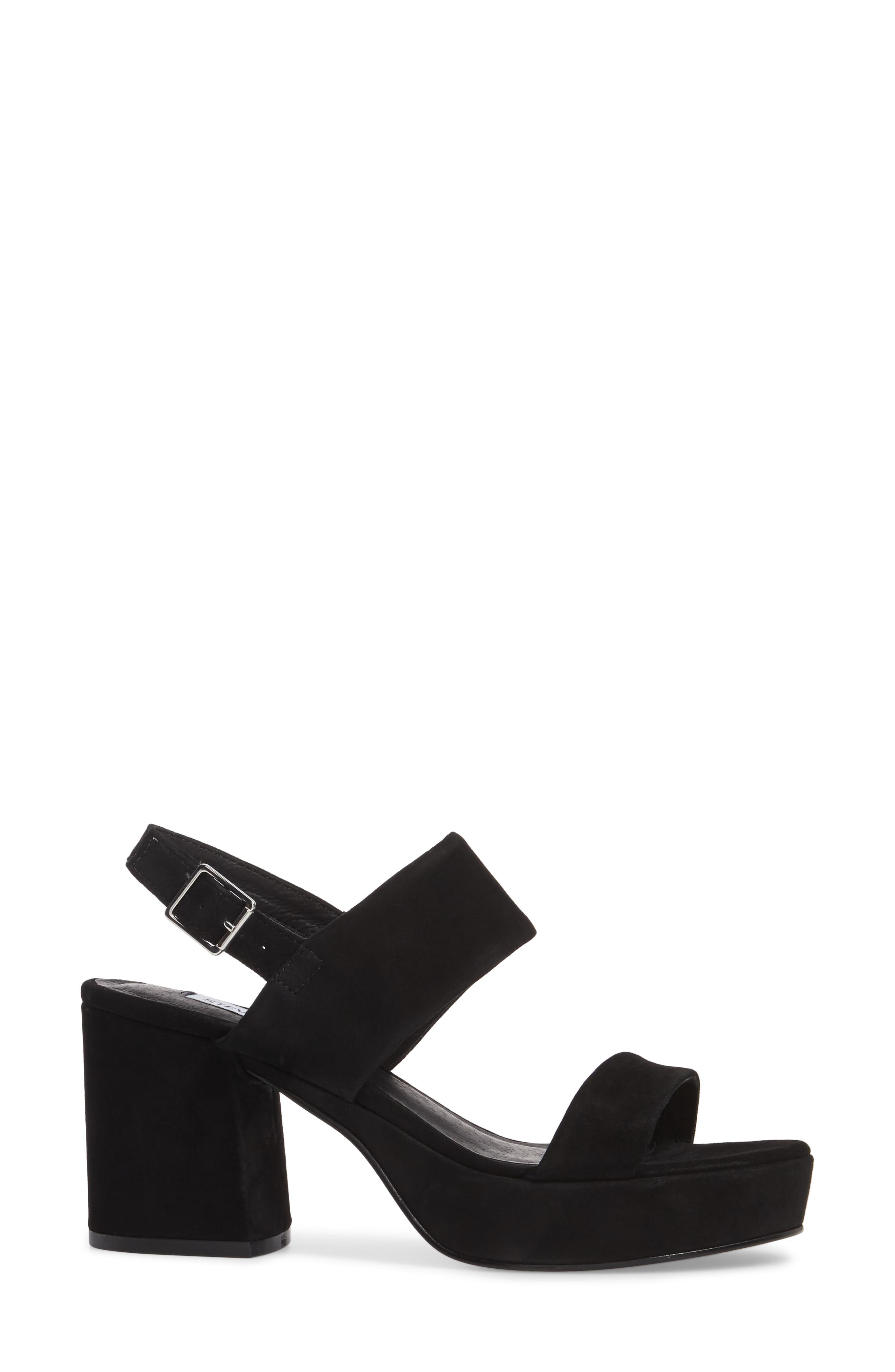 Steve Madden Reba Slingback Platform Sandal, Alternate, color, 