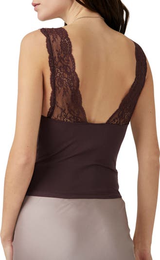Power Pay Lace Trim Camisole