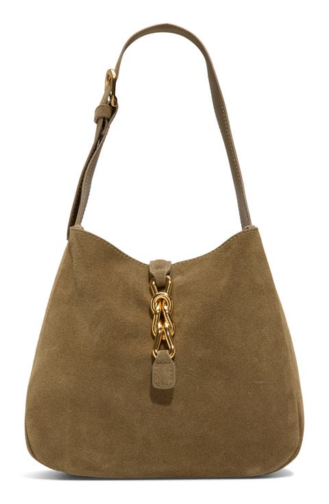 Soffiettaluxe Suede Shoulder Bag