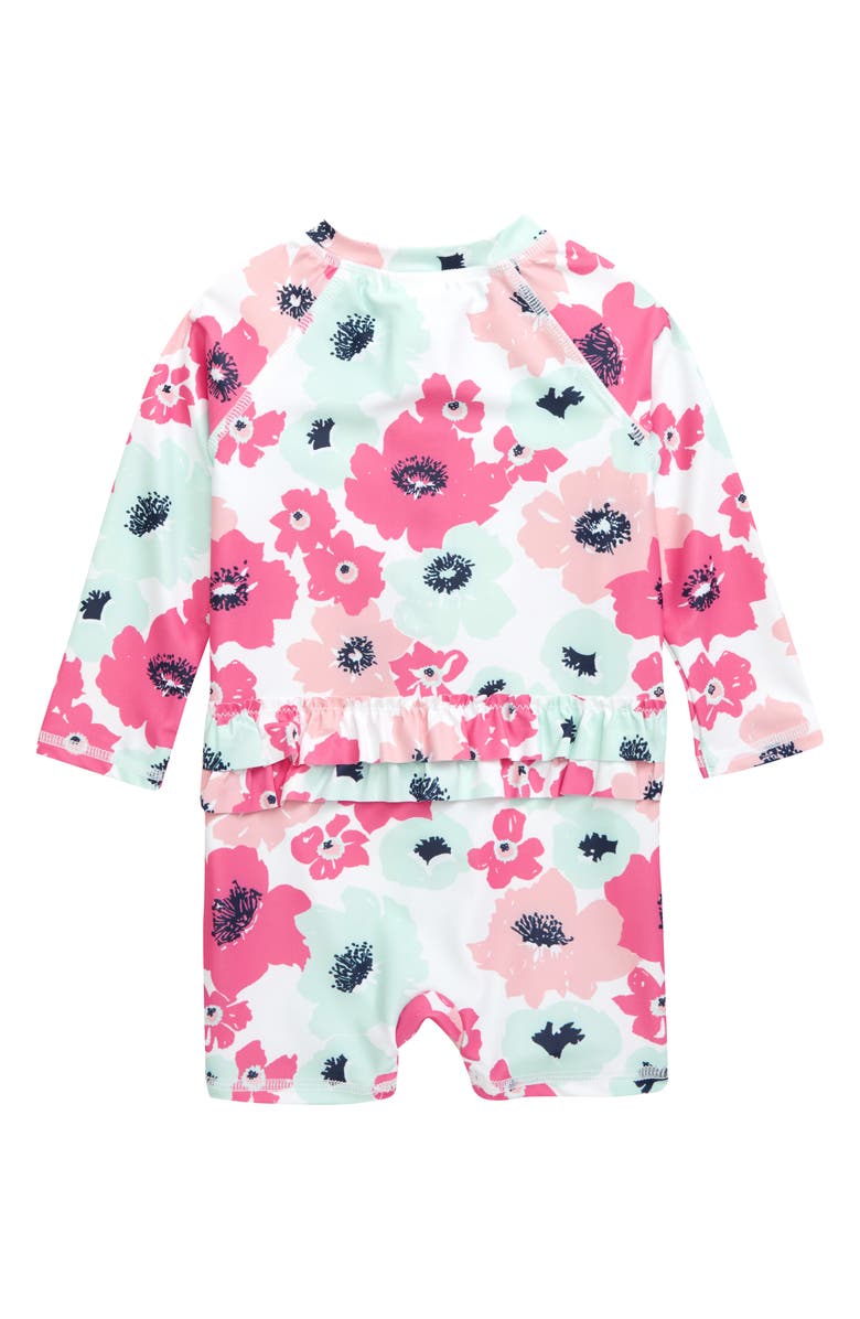 Tucker + Tate One-Piece Rashguard Swimsuit, Alternate, color,