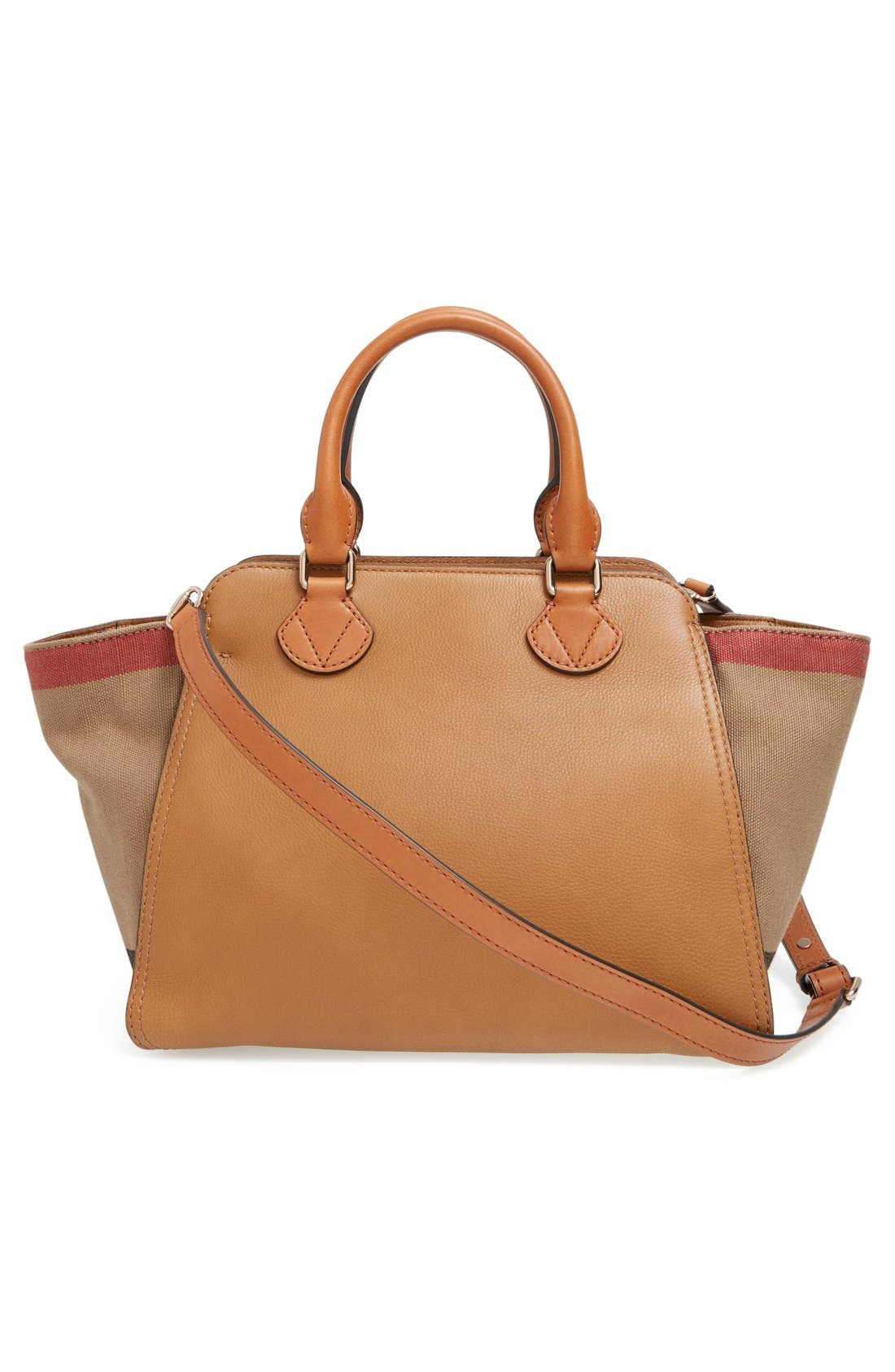 Burberry 'Medium Harcourt' Satchel, Alternate, color, 