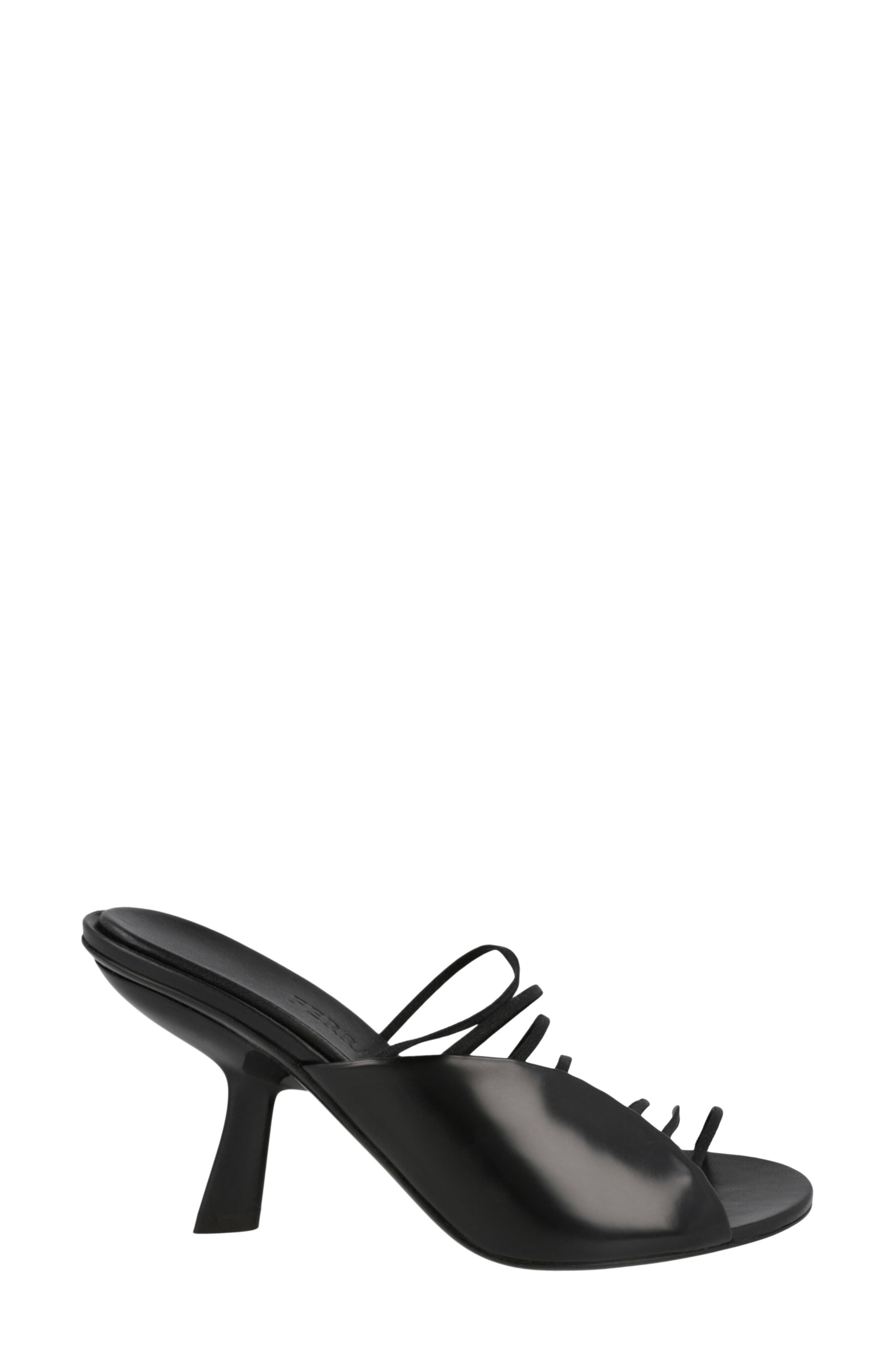 Altaire Strappy Sandal, Alternate, color, BLACK