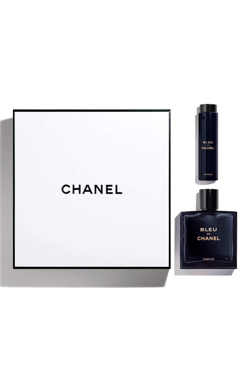 CHANEL BLEU DE CHANEL Parfum Twist and Spray Set, Alternate, color,