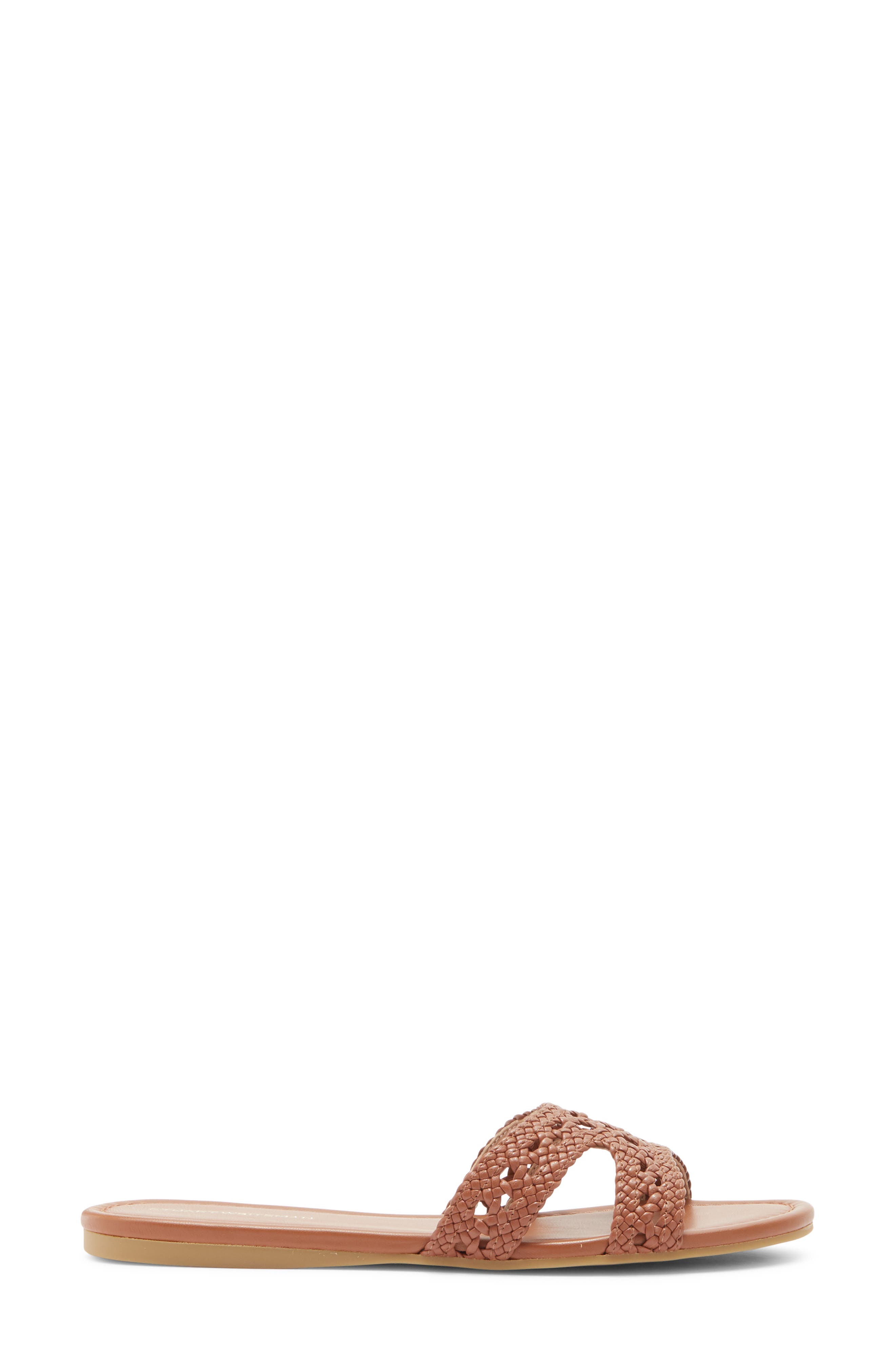 Briar Slide Sandal, Alternate, color, SADDLE