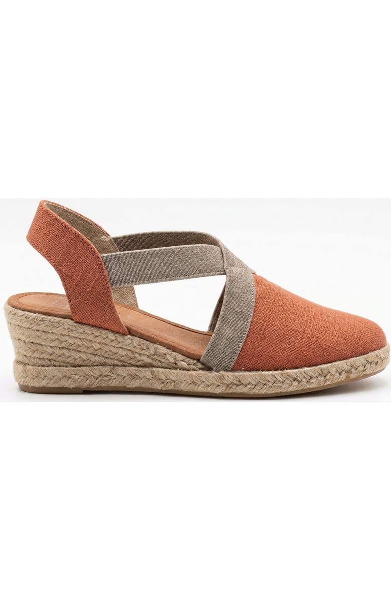 Menina Step Barbate Low Espadrille Sandal, Main, color, Terracotta