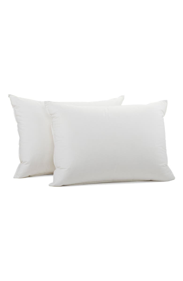 Coyuchi Down Pillow, Main, color, White