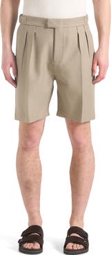 Manière De Voir Bertrand Twin Pleat Tailored Shorts