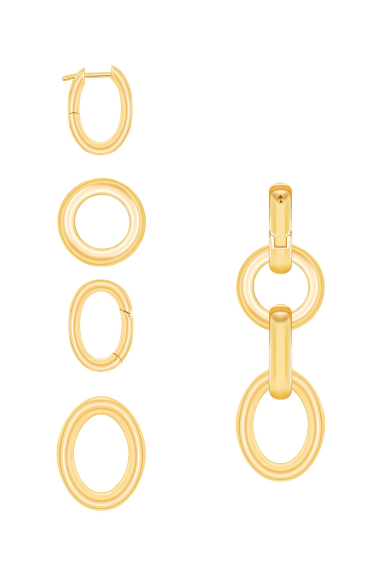 Samantha Siu - New York Renaissance Romance Earrings, Main, color, Gold