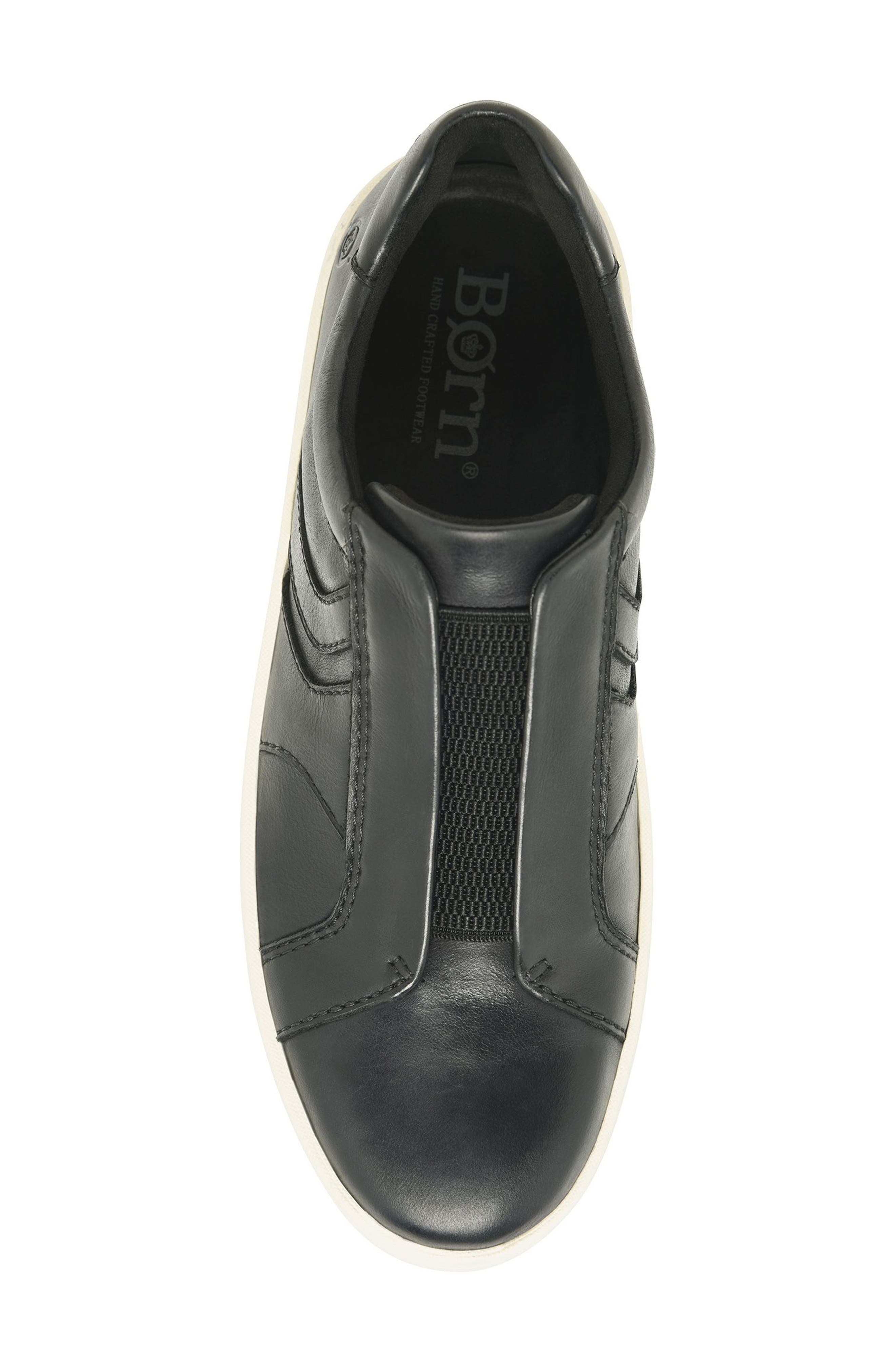 Børn Beck Slip-On Sneaker, Alternate, color, Black F/ G