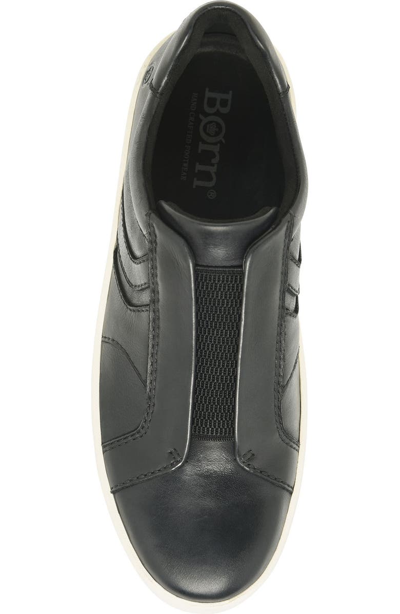 Børn Beck Slip-On Sneaker, Alternate, color, Black F/ G