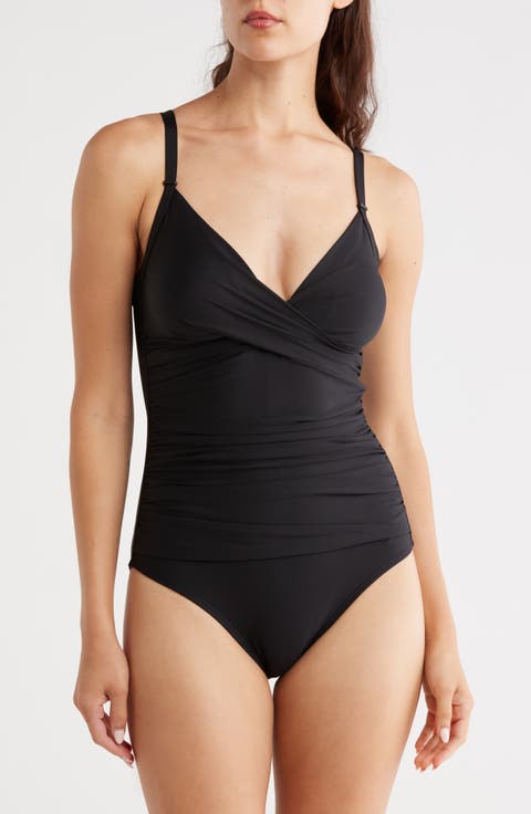 Twisted One-Piece Swimsuit