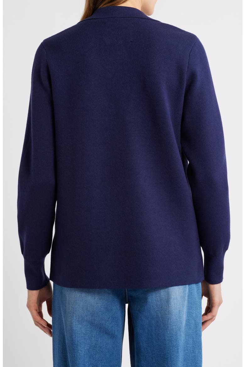 Sweater Blazer, Alternate, color, MIDNIGHT