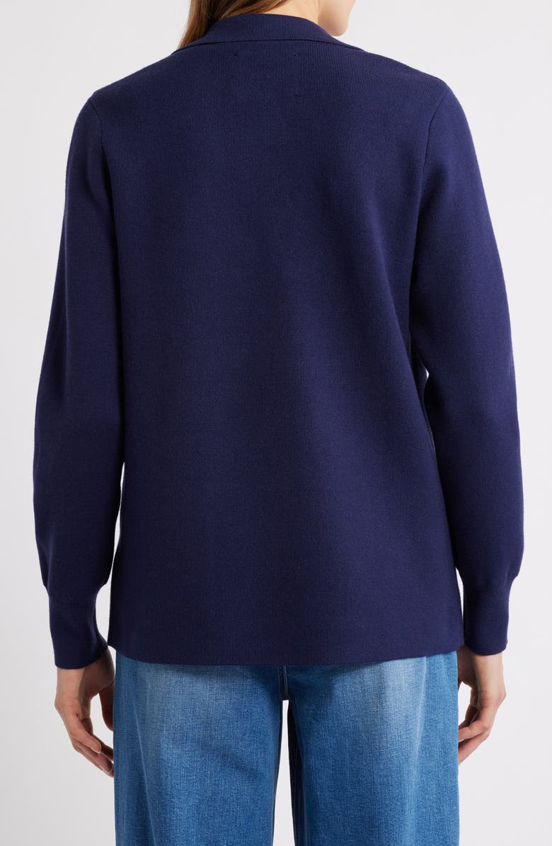 CITY BLUES Sweater Blazer, Alternate, color, Midnight
