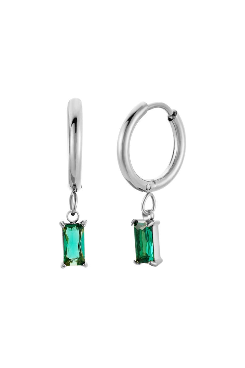 Sea Sparkle Earrings, Main, color, Silver
