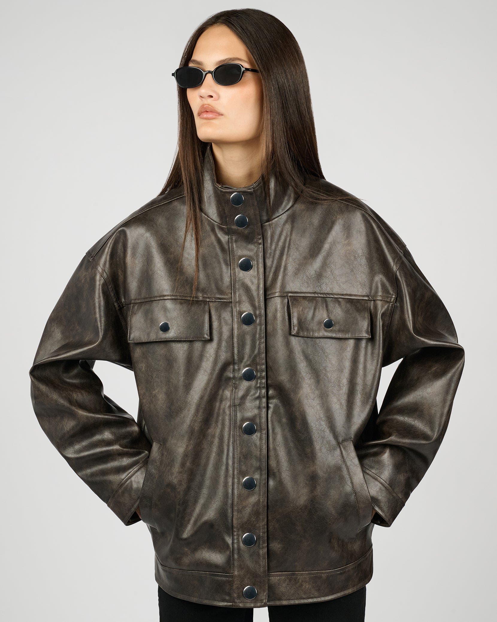 90's Leather Jacket