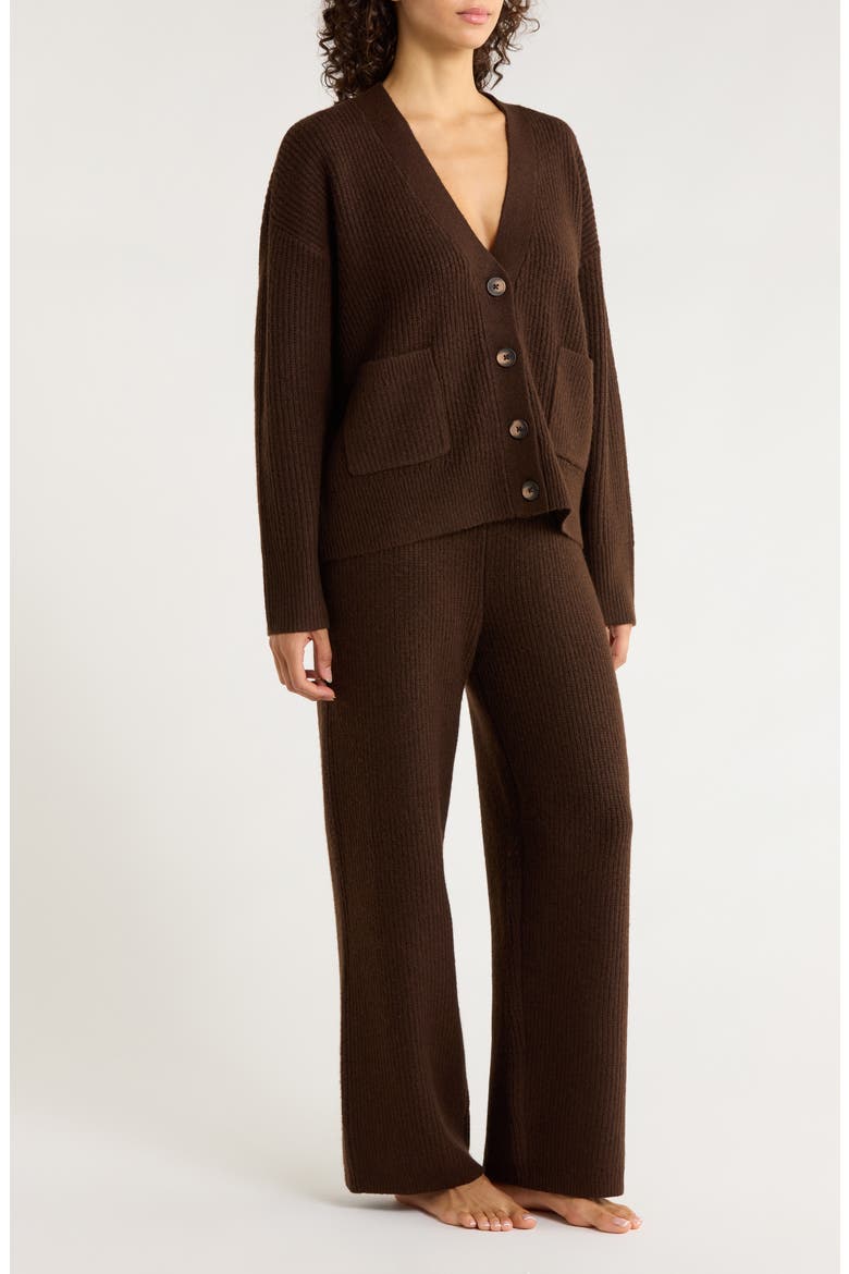 【新品未開封 在庫ラスト】RIB KNIT LOUNGE SET / BROWN Cozy Rib Lounge Set (Women) | Nordstromrack